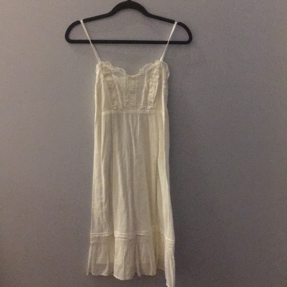 Cream Dress